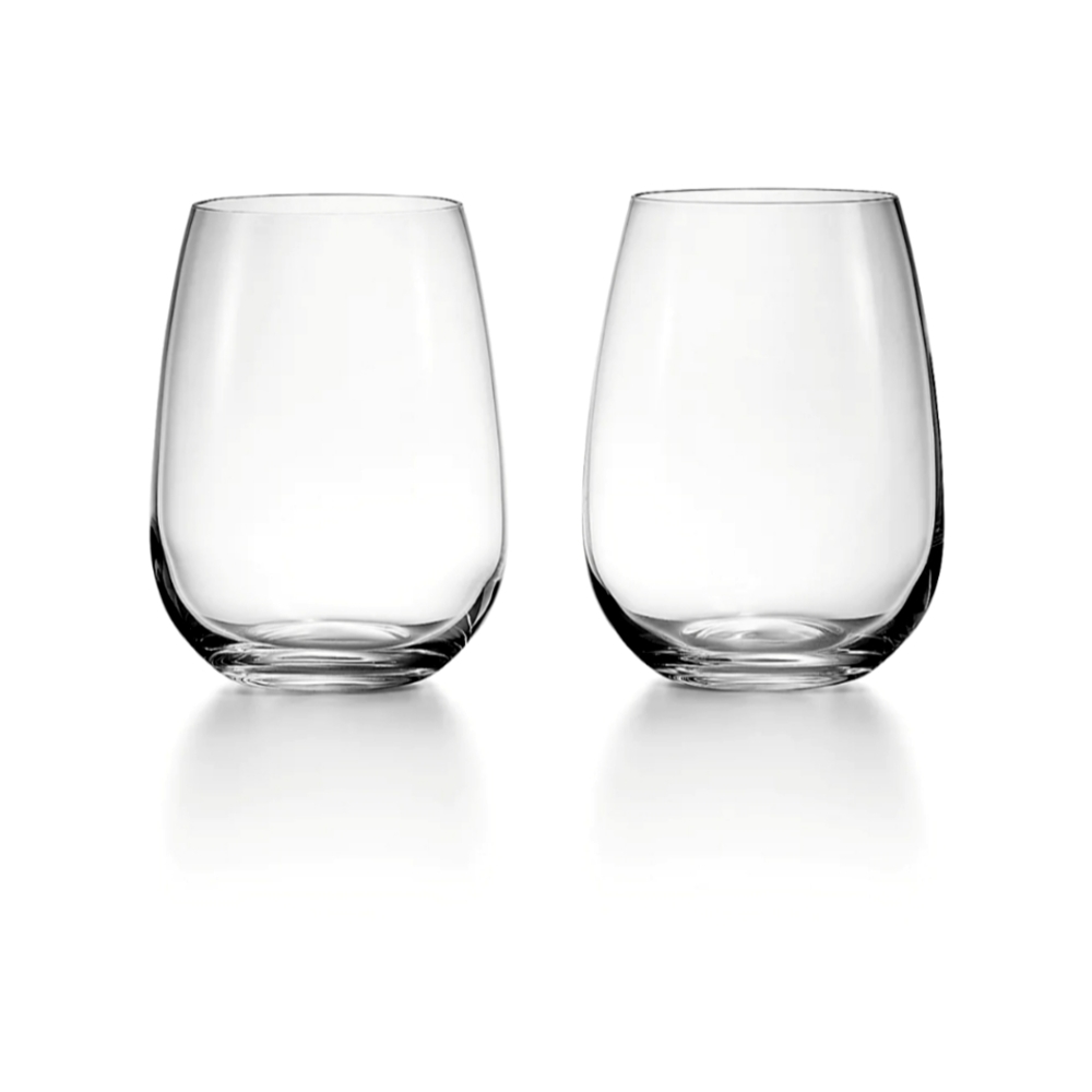 Stemless White Wine Glasses